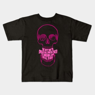 Halloween Cheer Kids T-Shirt